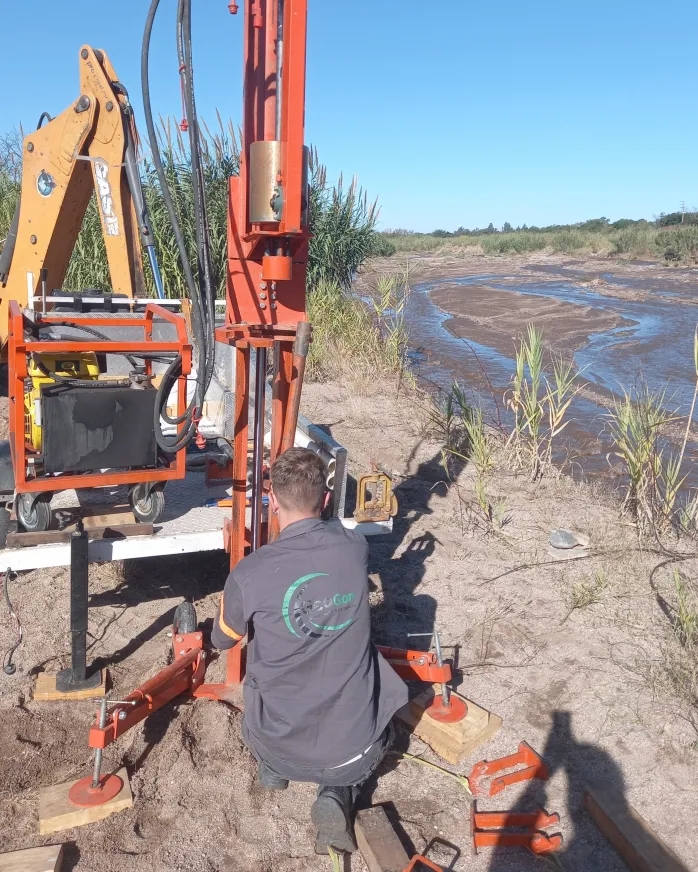 Equipamiento geotécnico utilizado por GEOGON